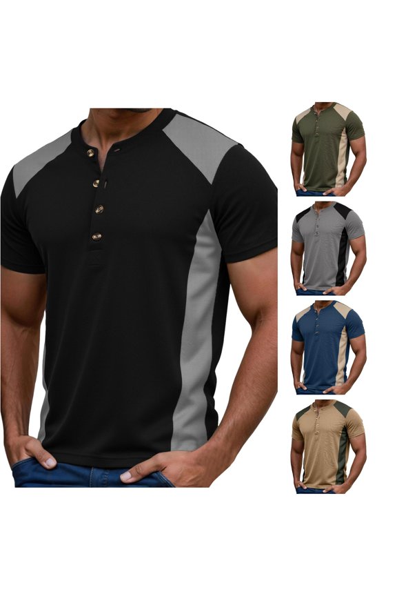 Men's Slim Fit Checkered T Shirt Casual Short Sleeve Tee for Spring Summer Daily Wear with Shorts Comfortable Breathable Top Shirts Big and Tall Mod Bod Tops Men Shorts Casual Men Set Man