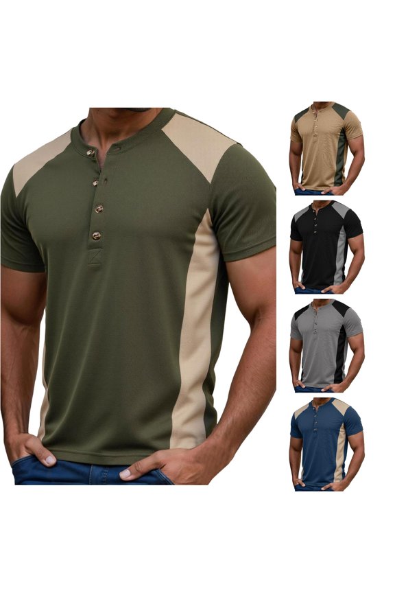 Men's Slim Fit Checkered T Shirt Casual Short Sleeve Tee for Spring Summer Daily Wear with Shorts Comfortable Breathable Top Shirts Big and Tall Mod Bod Tops Men Shorts Casual Men Set Man