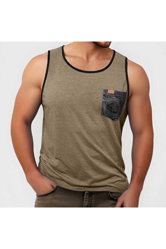 Men's Summer Fashion Sleeveless Wide Shoulder Back Heart Fitness Men S Tee Shirt Turtle Neck Tee Workout Tops for Men Loose Fit Long T Shirts for Men Tops Tops Men Loose Fit Long Sleeve