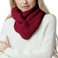 thumbnail image 1 of SHUNSUI Women Thick Knit Double Circle Loop Pullover Scarf Winter Warm Collar, 1 of 5
