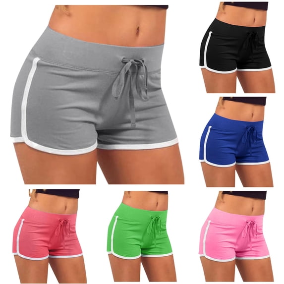 SHUNSUI Women's Summer Shorts Pants Sport Soft Indoor Fitness Jogging Shorts Women 3 Piece Yoga Shorts Short Robes for Women plus Size Spandex Shorts for Women Boxing Shorts for Women Long