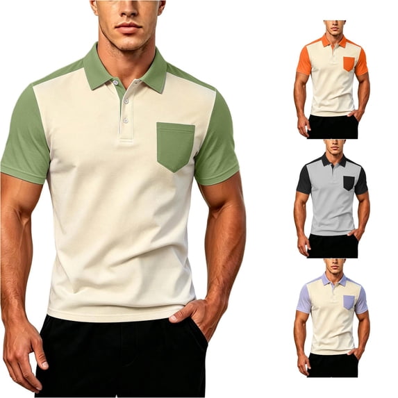 SHUNSUI ’s Shirt – Classic Patchwork Casual Wear for Everyday Comfort and Style Night Shirts for Men Small Shirts Men Size Small Shirts Short Sleeve Scrub Jackets Shirts Men Pack Men Big Tall