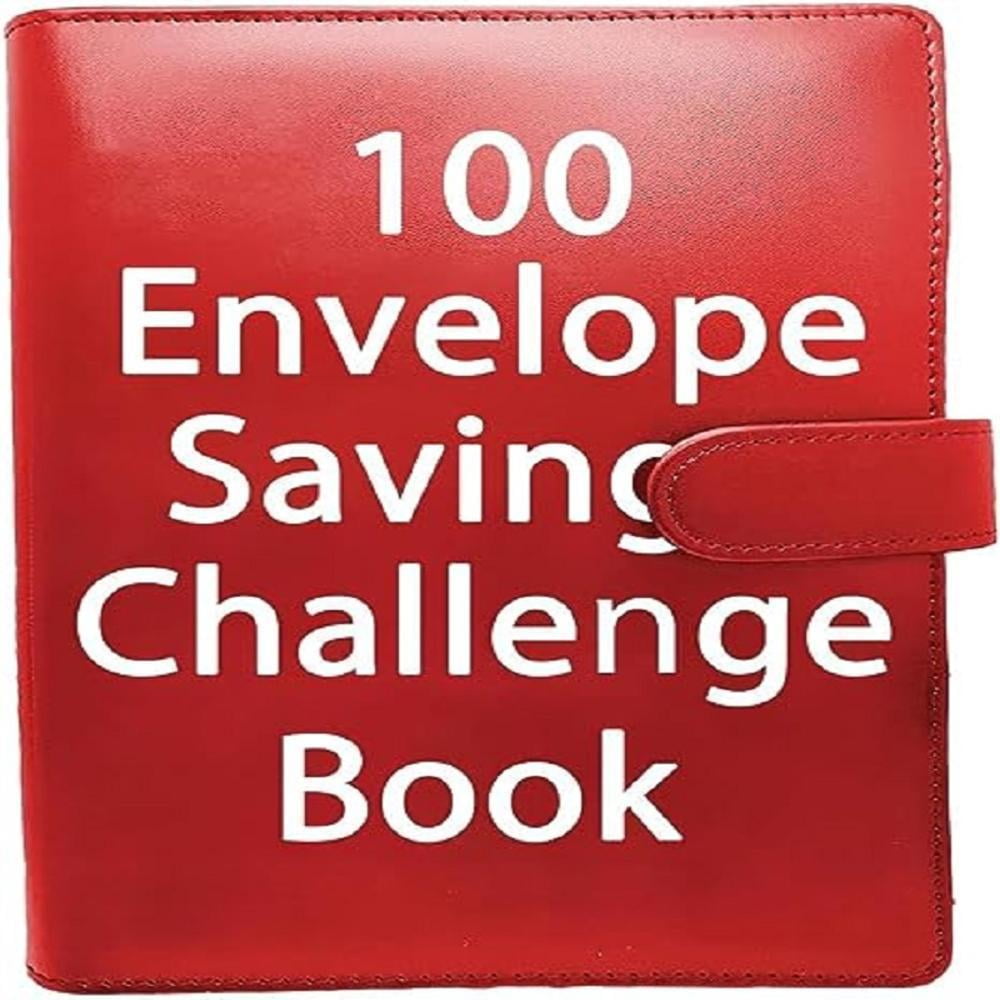 SHUNXIN 100 Envelopes Money Saving Challenge Budget Planner Savings