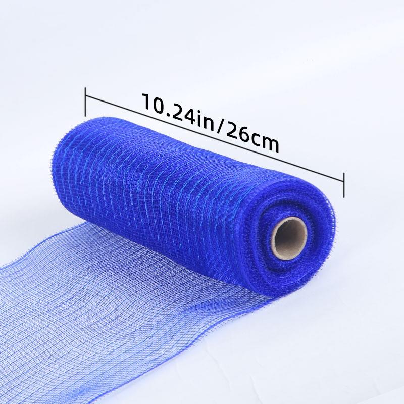 SHUNXIN Deco Mesh 10 Inch x 30 Feet Decor Mesh Ribbon with Metallic