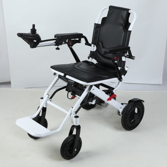SHUO Y Electric Wheelchair, Lightweight Electric Wheelchair for Adults, Motorized Portable Wheelchair with 500W Motors,12 Miles (US/UK/EU Socket)