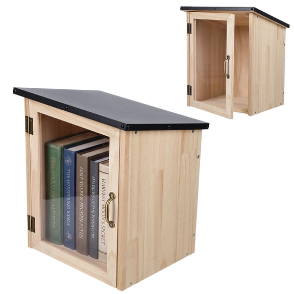 SHUO Y - Outdoor Library Book Box, Outdoor Library Book Box, Neighborhoods Community and Schools Sharing Book, Literature and Newspapers