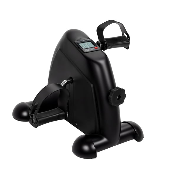SHUO Y - Pedal Exerciser with Adjustable Resistance, Under Desk Bike for Leg Exercise with LCD Display, 100kg Load Capacity