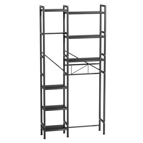 SHUO Y - Above Toilet Storage Rack, 3-Tier Over The Toilet Shelf, Freestanding Bathroom Organizer Adjustable Storage Shelf Space Saver Rack for Restroom Laundry