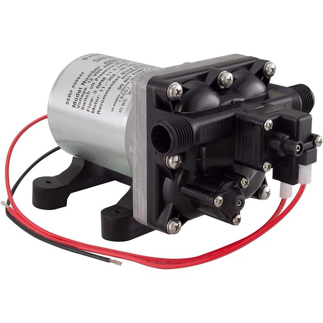 SHURFLO 4008101A65 New 3.0 GPM RV Water Pump Revolution, 12V