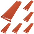 SHURUIMA Boho Table Runner with Handmade Tassels, Decorative Cloth ...