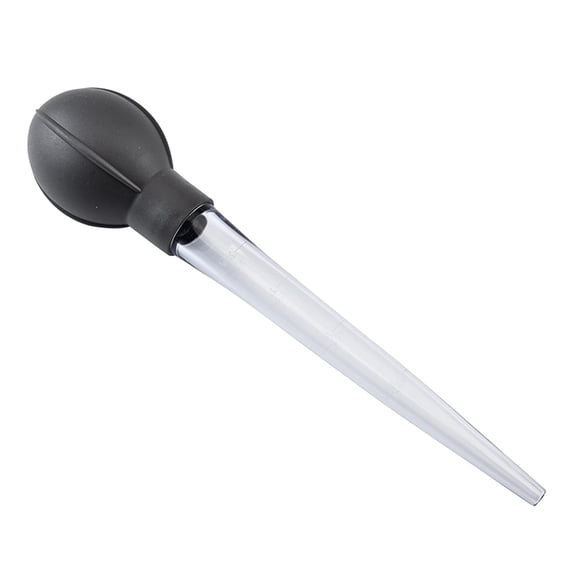 SHURUIMA Graduated Baster Tube, Silicone Bulb Oil Suction Tool, Transparent Measuring Dropper For Home Baking, Roasting And Kitchen Liquid Transfer
