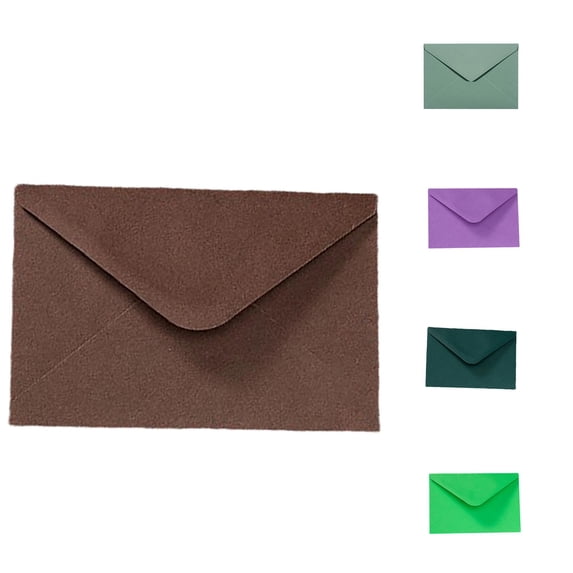 SHURUIMA Jewel Tone V-Flap Paper Invitation Envelopes 6.22x4.25 Inch 5 Rich Solid Color Blank Card Envelopes For Wedding Birthday Thank You Graduation Photo Cards