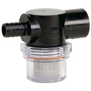 SHURflo 255-323 Twist-On Water Strainer, 1/2" FPT x 1/2" Barb
