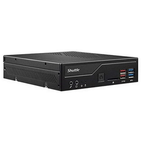 Shuttle - XPC Slim DH370 Barebone Desktop - Black
