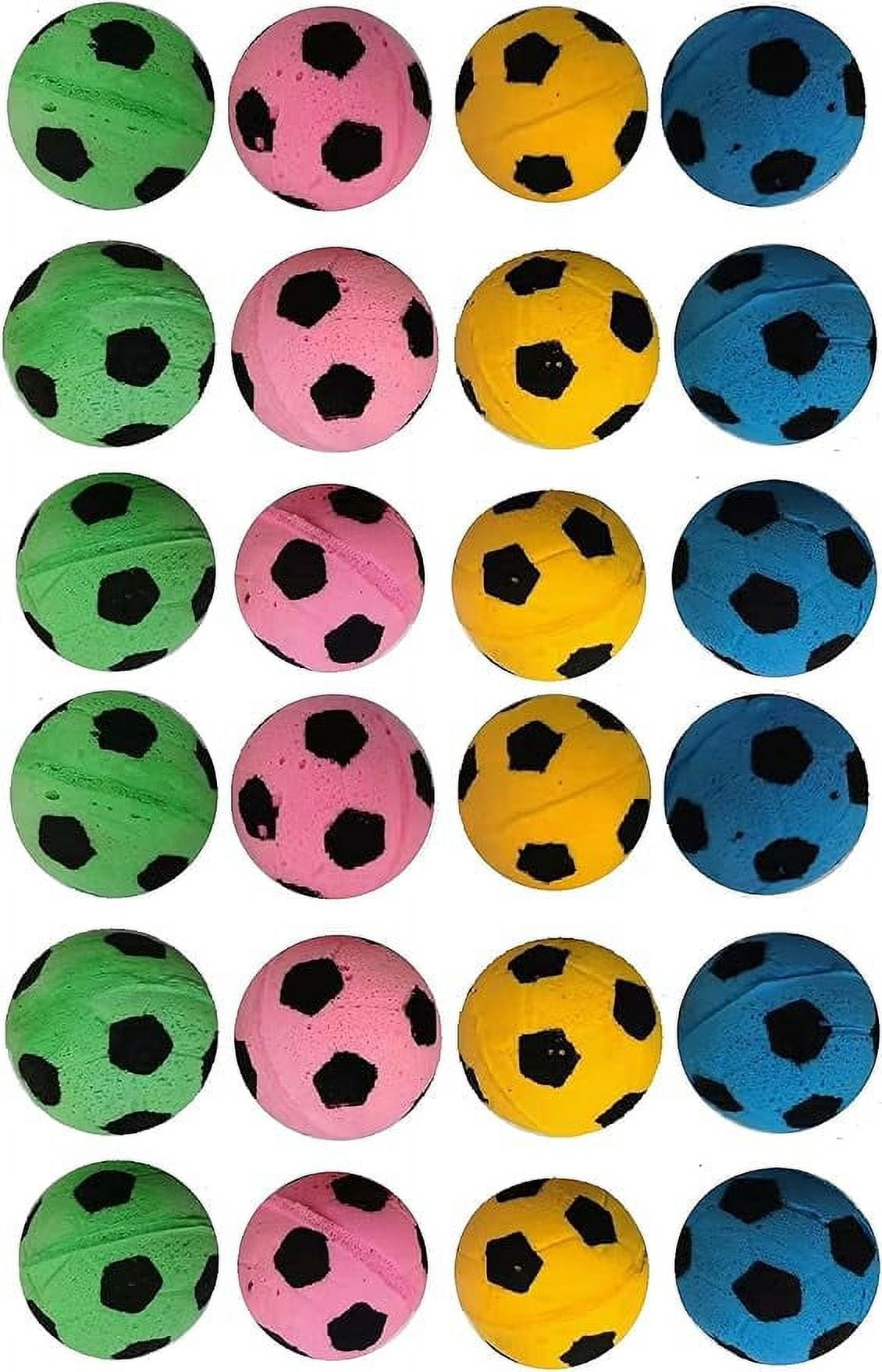 SHUYUE Foam Soccer Balls Cat Toys (Balls Cat Toys (24pcs))