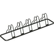 SHW Bicycle Rack 5 Compartments, Black