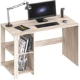 thumbnail image 1 of SHW Cyrus 38-Inch Desk with Shelves, Maple, 1 of 5