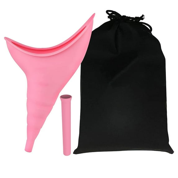 SHX Female Urination Device, Female Urinal Women Pee Funnel Allows Women to Pee Standing Up, Reusable Womens Urinal, Womens Portable Camping Urinal