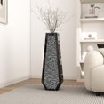 thumbnail image 1 of SHYFOY 30" Tall Floor Vase Black Crushed Diamond Tall Vases for Decor Living Room, 1 of 7