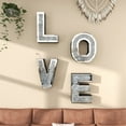 thumbnail image 1 of SHYFOY Living Room Decor, Mirrored LOVE Letter Sign, Home Decor, 1 of 6