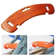 SHYUJAJIE 31 Inch Wooden Transfer Board, Slide Assist Device for Transferring Patient or Handicap from Wheelchair to Bed, Couch, Toilet, Car, Hold up to 440lbs, Brown