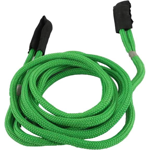 SHZAITOR 1/2 Inch x 20 Foot 6800 LBS Green Kinetic Energy Recovery Tow Rope Replacement for Truck ATV UTV Snowmobile-Emergency Towing