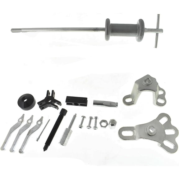SHZAITOR 17Pcs Slide Hammer Dent Puller Tool Kit Wrench Adapter Axle Bearing Hub 5lb