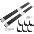 thumbnail image 1 of SHZAITOR 6 Inches Running Boards Compatible with 2009-2018 Dodge Ram 1500 Crew Cab(Including 2019-2024 Classic), 2010-2025 Ram 2500 3500, Carbon Steel Side Steps., 1 of 5