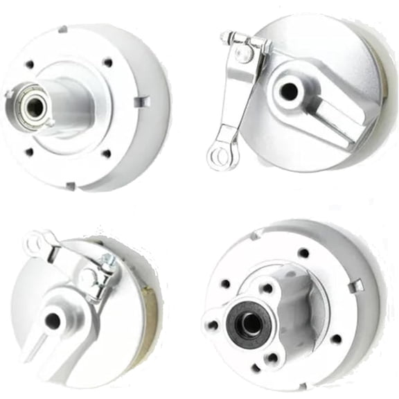 SHZAITOR 8 inch Front and Rear Wheel Hub Panel Drum Brake Replacement for Honda Monkey Z125M Z50R Z50A Mini Trail 1968-1999 2019-2021