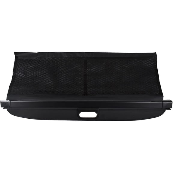 SHZAITOR Black Retractable Luggage Cargo Cover Security Rear Trunk Replacement for Smart Fortwo 2007-2014