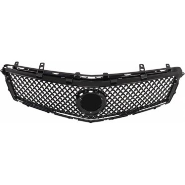 Refitfullrange Black Honeycomb Mesh Upper Grille For 2013-2014 Cadillac ATS