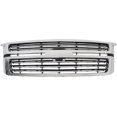 thumbnail image 1 of SHZAITOR Chrome Front Upper Grille Replacement for Tahoe Suburban LTZ 2015-2020, 1 of 5