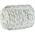 thumbnail image 1 of SHZAITOR Double Braid Polyester Rope Pulling Rope Tree Cutting Ropes Multipurpose Bull Rigging 3/8 Inch x 200 Feet White, 1 of 6