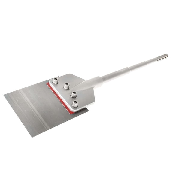 SHZAITOR Floor Scraper 6 Inch Scraper Tile Demolition Bit Long Handle for Rotary Hammer Drills (6 x 25 Inch)
