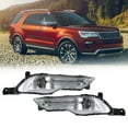 thumbnail image 1 of SHZAITOR Fog Lights Assembly Replacement for 2017 2018 Ford Explorer Fusion Clear Lens Left+Right Side (Passenger & Driver Side), 1 of 6