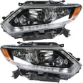thumbnail image 1 of SHZAITOR Halogen Pair Headlights For 2014-2016 Nissan Rogue w/LED DRL Headlamp Left&Right, 1 of 8