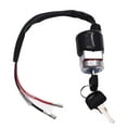 thumbnail image 1 of SHZAITOR Ignition Switch Replacement for Honda CB100 125S CL70 90 100 100S 125S CT90 S90 SL100 125 35010-111-671 with 2 Keys, 1 of 5