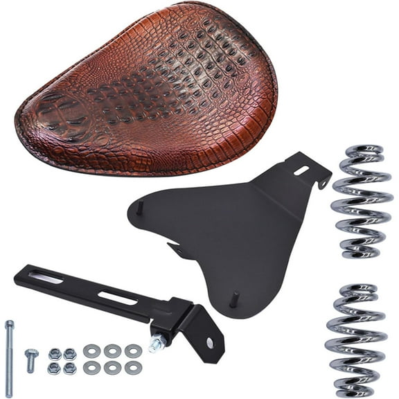 SHZAITOR Motocycle Spring Seat with Seat Base Replacement for Honda Shadow Spirit ACE VT 1100 750