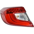 thumbnail image 1 of SHZAITOR Outer Rear Left Tail Light Assembly with LED Replacement for 2018 2019 2020 2021 Accord HO2804118 Driver Side, 1 of 7