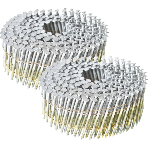 SHZAITOR Siding Nails Hot-Dipped Galvanized 3600 Count 1-1/4 Inch X 0.092 Inch