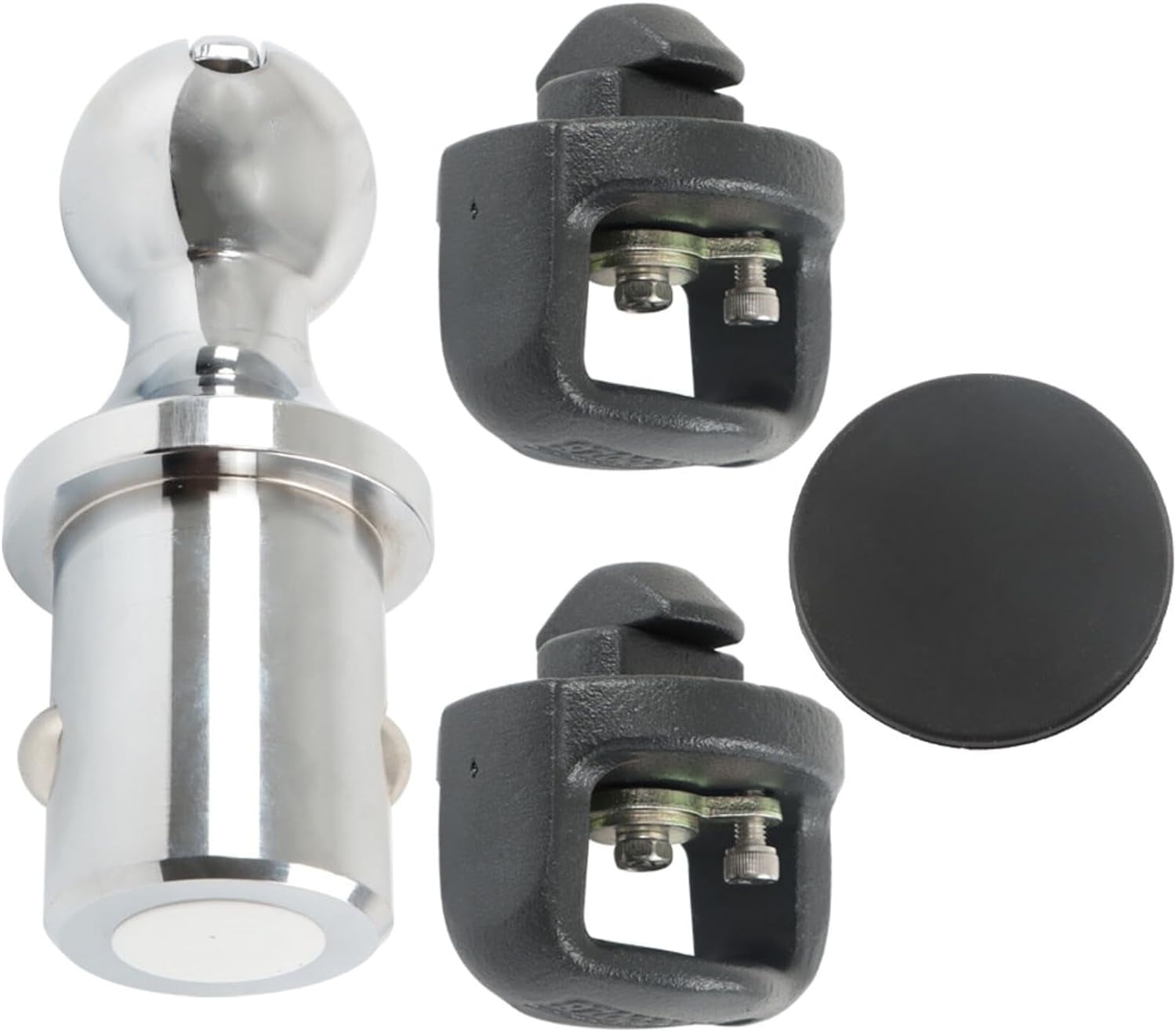 SHZAITOR with Safety Chain Attachments & Cover Gooseneck Ball Hitch 25