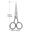SHZCXKJ Ideal Stainless Steel Professional Grooming Scissors for Small