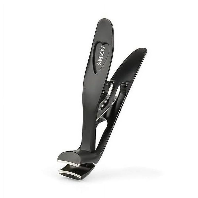 SHZG Large Nail Clippers Wide Jaw Opening, Sharp Angled Head