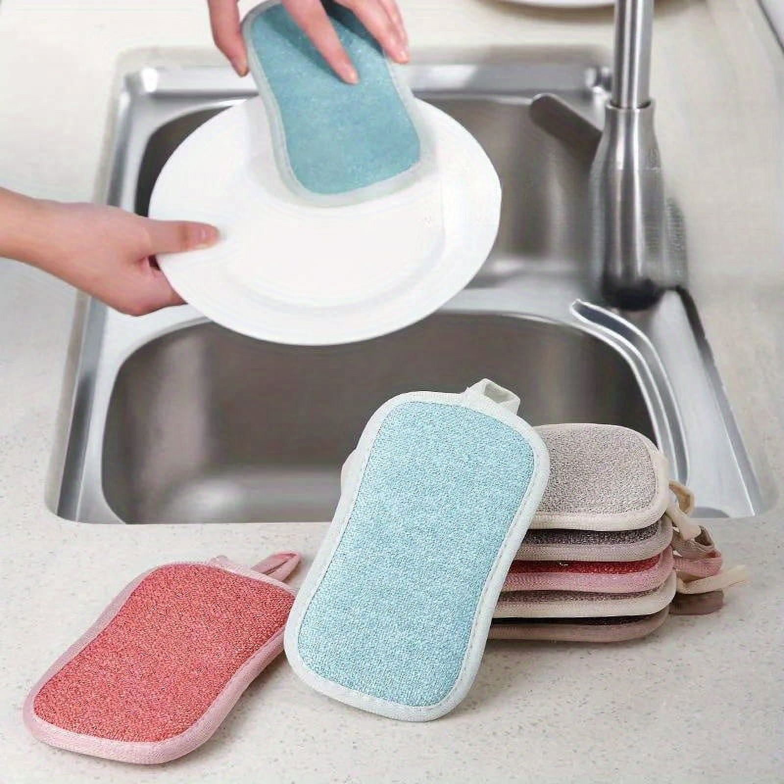 SHZHHFKJCX 10Pack NonToxic DoubleSided MultiPurpose Cleaning