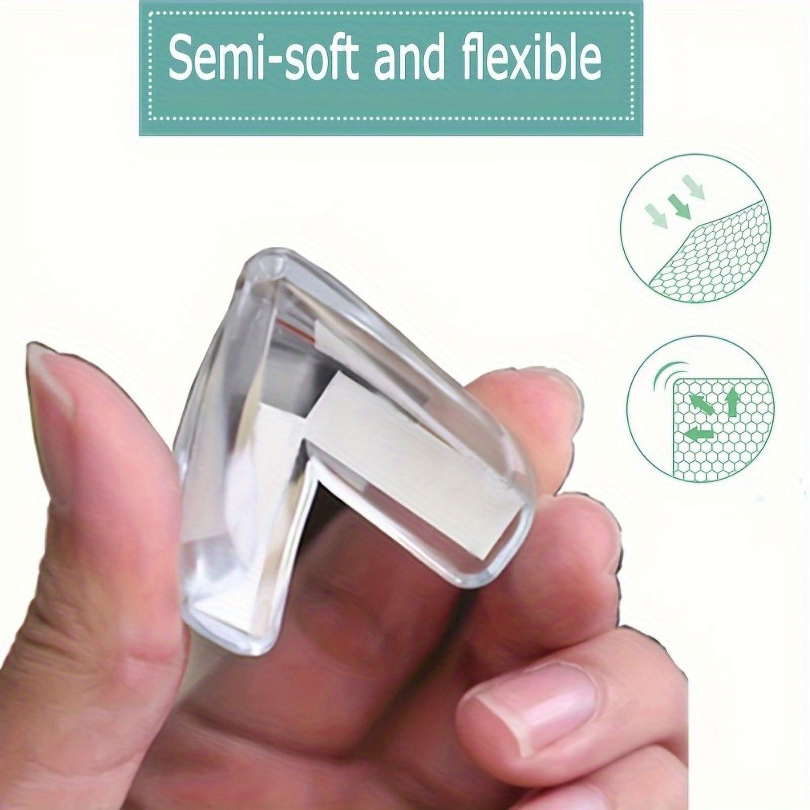 SHZHHFKJCX LeadFree 20Pack Silicone Corner Guards Child & Baby