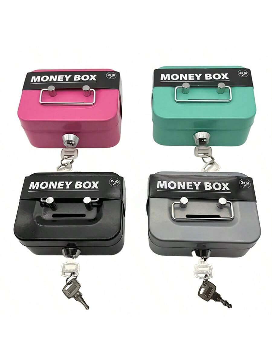 SHZHHFKJCX Metal Money Box Safe Lock for Adult Security with Key Coin ...