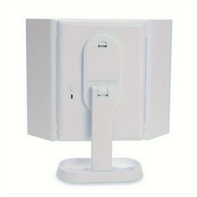 SHZHHFKJCX Portable Threesided Bright LED Makeup Mirror for Makeup and