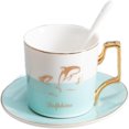 SHZHHFKJCX Sophisticated and charming saucers set for tea parties and
