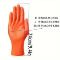 SHZHHFKJCX Thickened Black Nitrile Gloves for AntiSlip Protection in