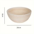 SHZHLAIFUZB Round Rattan Bread Proofing Basket with Liner
